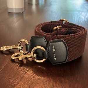 Marc Jacobs Purse Strap with gold hardware